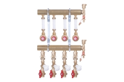 Giacomini GE555-F Patrový rozdělovač s měřením spotřeby tepla