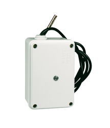 Giacomini K373 Termoregulační spínač 230V s odděleným čidlem 40 až 80°C, včetně jímky R227