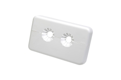 Náhled obrázku: GIACOMINI R175B Univerzální kryt pro trubky ø12 - 18 mm, rozteč 35 mm 