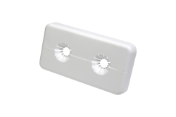 GIACOMINI R175C Univerzální kryt pro trubky ø12 - 18 mm, rozteč 50 mm