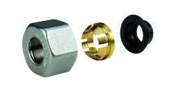 Giacomini R178C Adaptér pro Cu trubky - provedení s kleštinou