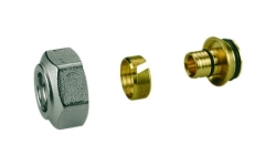 Náhled obrázku: Giacomini R179E Adaptér pro trubky plastové trubky, připojení na Euroconus 