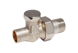 Náhled obrázku: Giacomini R17C2 Regulační radiátorové šroubení 1/2x15