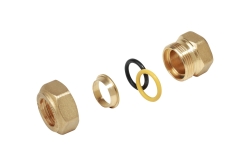 Giacomini R180F Přechod z FE - vnitřní závit, na Cu