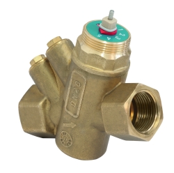 Náhled obrázku: Giacomini R206AM Automatický vyvažovací ventil, závit M30x1,5 pro montáž uzavíracího motoru 