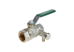 Náhled obrázku: Giacomini R250WS Kulový kohout na pitnou vodu s vypouštěním, DVGW 