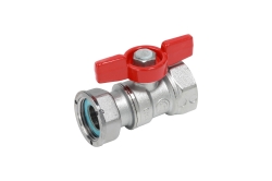 Náhled obrázku: Giacomini R251P Kulový kohout s převlečnou maticí pro vodoměry 