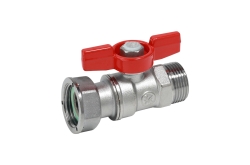 Náhled obrázku: Giacomini R254P Kulový kohout s převlečnou maticí (pro vodoměry) 