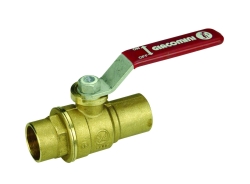 Náhled obrázku: Giacomini R258D Kulový kohout s vrtulkou pro měkké pájení 