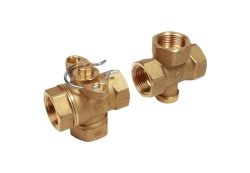 Náhled obrázku: Giacomini R279 Třícestný zónový ventil s regulací obtoku, pro motory K270, K272 