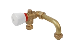 Náhled obrázku: Giacomini R284 Diferenční ventil s adaptérovými vývody pro R287 ø18 k R586 