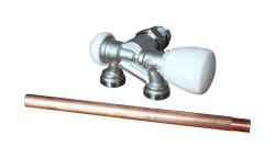 Náhled obrázku: Giacomini R357BI Dvoucestný termostatický ventil s nátrubkem1/2