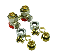 Giacomini R387S Sada pro otopná tělesa VK přímá