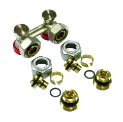 Náhled obrázku: Giacomini R388S Sada pro otopná tělesa VK, rohová 