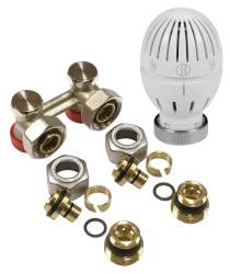 Náhled obrázku: Giacomini R388SH-7 Sada pro otopná tělesa VK, rohová 