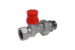 Náhled obrázku: Giacomini R402PTG Termostatický ventil dvouregulační s víčkem, přímý  