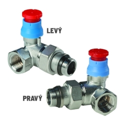 Náhled obrázku: Giacomini R403TG Termostatický ventil s víčkem úhlový 