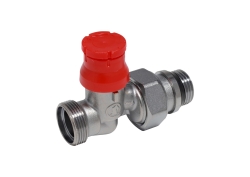 Náhled obrázku: Giacomini R412PTG Termostatický venti dvouregulační s víčkem, pro adaptér na měď nebo UH, přímý 