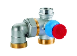 Giacomini R414M Termostatický ventil pro skříňku R508M (podlahové vytápění) 18 x 18 x 3/8\"