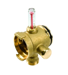 Giacomini R53MM Modul rozdělovače s regulačním šroubením a průtokoměrem, pro přívod