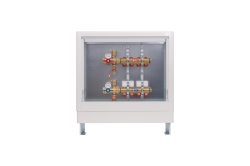 Náhled obrázku: Giacomini R553DKA Kompletní rozdělovač bez průtokoměrů vč. skříně 