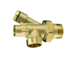 Náhled obrázku: Giacomini R557B Vstupní díl pro rozdělovač R557 s otvory pro jímky 1