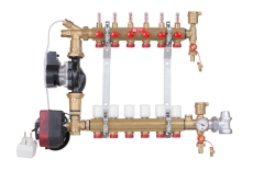 Giacomini R557FMKT-W Směšovací rozdělovač s průtokoměry pro podlahové vytápění