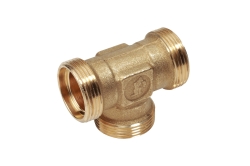 Náhled obrázku: Giacomini R564R T-kus pro trubky UH nebo Cu, bez adaptérů 