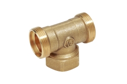 Náhled obrázku: Giacomini R569R T-kus pro 2x Cu nebo UH a 1x Fe (vnitřní závit), bez adaptérů 