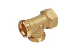 Náhled obrázku: Giacomini R571R T-kus pro 2x Cu nebo UH a 1x Fe (vnitřní závit), bez adaptérů 