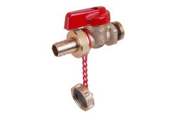 Náhled obrázku: Giacomini R608D Vypouštěcí kulový kohout s integrovaným těsněním, vnější závity 1/2