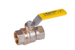 Náhled obrázku: Giacomini R730GB Kulový kohout pro topný plyn 650 °C, závity vnitřní 