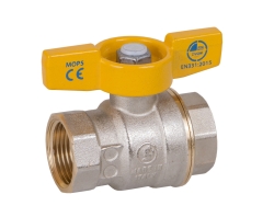 Náhled obrázku: Giacomini R731GA Kulový kohout, plnoprůtokový, pro topné plyny -20 až 60 °C, vnitřní závity 