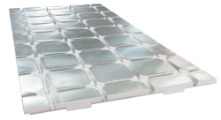 Giacomini R883-1 Systémová deska s hliníkovým plechem pro suchý systém podlahového vytápění 1200x600x28