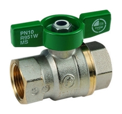 Náhled obrázku: Giacomini R951W Kulový kohout na pitnou vodu, vnitřní závity (těžká řada) 