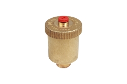Náhled obrázku: Giacomini R99 Automatický odvzdušňovací ventil, svislý, mosaz 