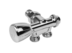 Náhled obrázku: Giacomini T358M Radiátorový čtyřcestný termostatický ventil 1/2