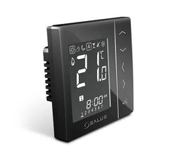 Náhled obrázku: Giacomini VS30B Týdenní programovatelný termostat Salus 230V černý Týdenní programovatelný termostat 230V Salus Giacomini VS30B černý