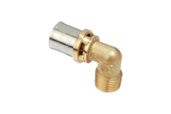 Kolínko - přechod, vnější závit (tvarovka - lisovaný spoj) Giacomini RM127