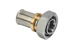 Náhled obrázku: Připojovací šroubení na adaptérový vývod (tvarovka - lisovaný spoj) Giacomini RM179T 