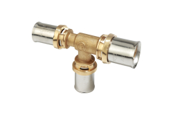 Náhled obrázku: T-kus, redukovaný (tvarovka - lisovaný spoj) Giacomini RM151 