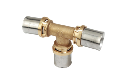 Náhled obrázku: T-kus, stejný (tvarovka - lisovaný spoj) Giacomini RM150 